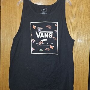 Vans Black Graphic Tank Top And T Shirts (3 Shirts Total)